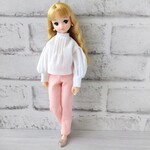 パステルピンクのスリムパンツ☆リカちゃん・服☆