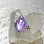 【水晶×レジン】暁の虹『石術士の指輪・想』藤彩