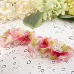 ワンコ用バレッタ♡2023紫陽花✧︎ピンクグラデ系