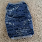 再販【オーダー商品】ホエール柄タンクトップ（ブルー）