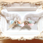 【再販】ドリーミングウィング♡天使の羽ヘアクリップ