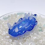 【専用】U659［スカイ］宇宙を宿すガラスのウミウシ