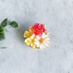 小さな春のブローチ💐