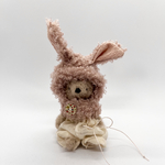 うさくま［８cm］／小さなぬいぐるみ／ハンドメイドミニチュアテディベア