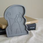woman shaped tray