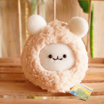 もこもこ　いちごぷに　ぬいぐるみ　選べる葉っぱありなし　♡　