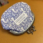 《送料無料》シルエットうさぎ🐇のがま口ポーチ👛