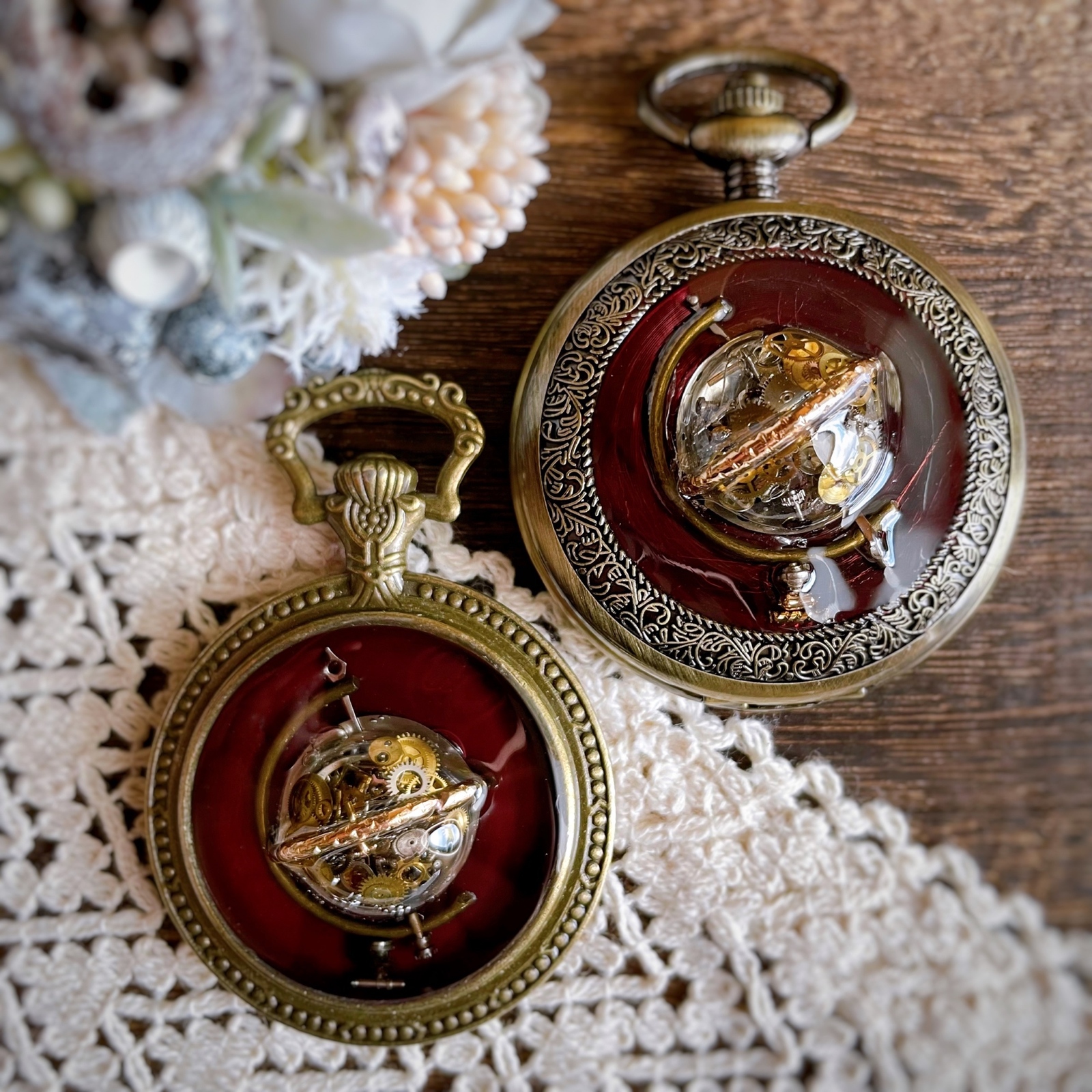 アンティーク スチームパンク 珍しい 気球 時計 Amazon.co.jp: 懐中時計 歯車 スチームパンク アンティーク