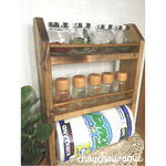 コストコ兼用 3段kitchen paper shelf 全茶 キッチンペーパー スパイスラック