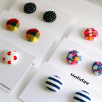 SALE!2個で！Holiday】くるみのまんまるピアス・イヤリング