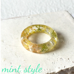 素肌を彩るクリアーリング【イエロー】