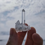 ◆灯台◆レムリアンシード / イシス/ タイムリンク/ クォーツクラスター S00525 天然無研磨