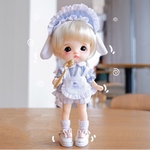 メイド服　服　ピコニーモp ねんどろいどどーる　オビツ11 ピコドー9 ロリータ　ピコドー10 人形　ドール　着せ替え
