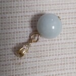 (23) 糸魚川翡翠　10mm　ペンダントトップ　♡とても綺麗　♡希少なストーン