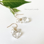 14kgf crystal× pearl pierce