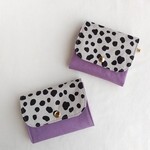 ミニお財布・2つ折りのミニお財布【ダルメシアン】