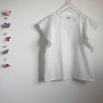 【受注製作】フリル袖ブラウス　Lサイズ