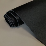牛革　黒　1️⃣ マットなブラック　シュリンク加工　95㎝×40㎝（38デシ）本革　レザークラフト　革　レザー　leathercraft　ハンドメイド　手作り　素材　生地　