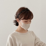 No.5 インド刺繍リボンのカチューシャ