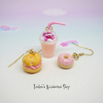 いちごラテ☆ピアス3点セット