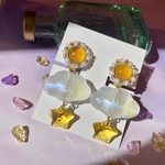 【再販】🌟daydream night(ピアス・イヤリング)☁️