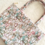 リバティ　アレクサンドラ　ベージュロゼ　30cm ファスナーバック　