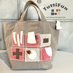 tuttifun＊pink to siro + hanpu bag