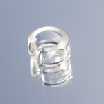 Ear cuff（Clear）：波動玉® 【現品一点物】