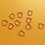 クマさん　空枠（小）１０個セット