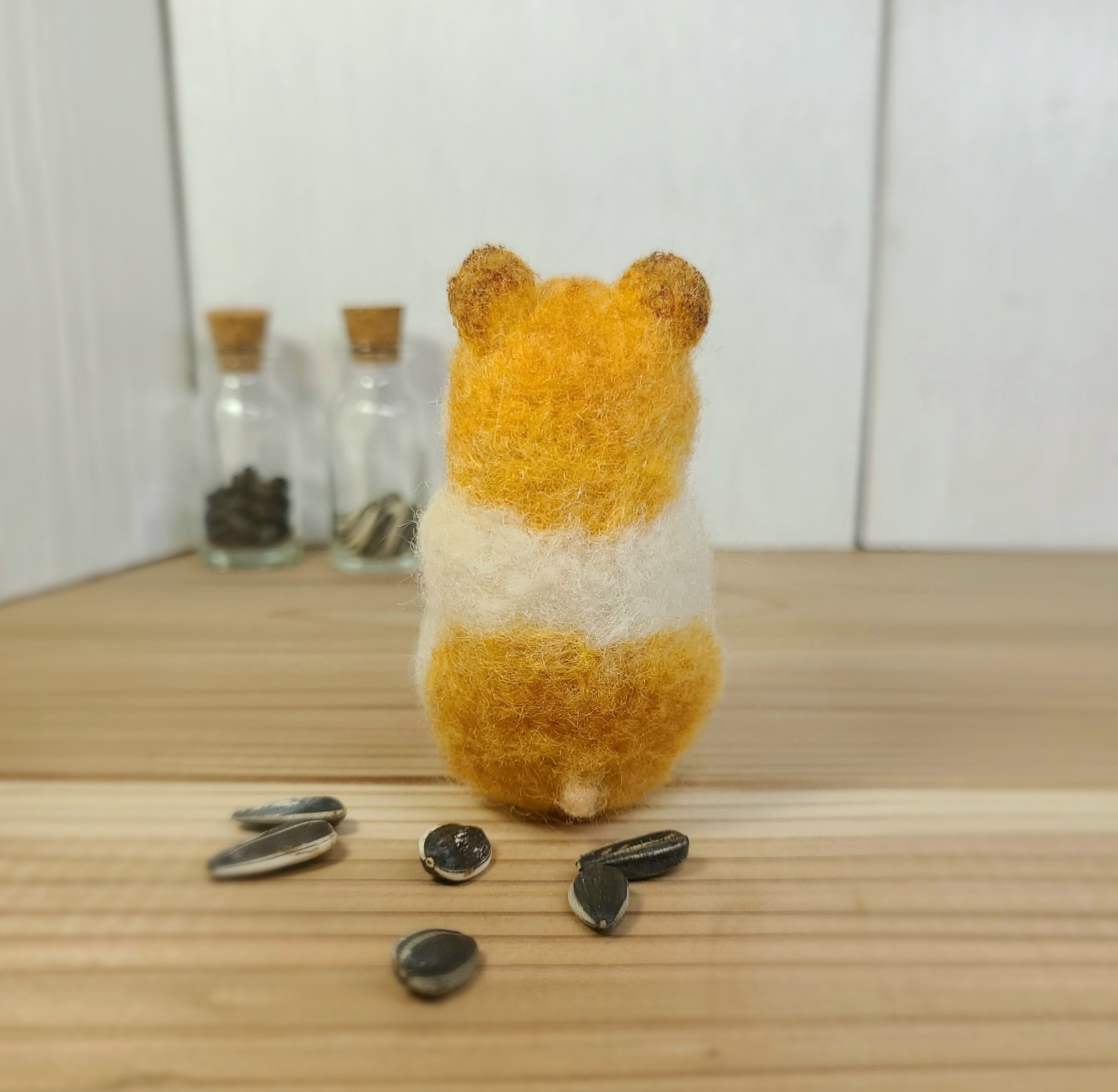 羊毛フェルト ハムスター ≪ゴールデンハムスター≫ ちびっこ
