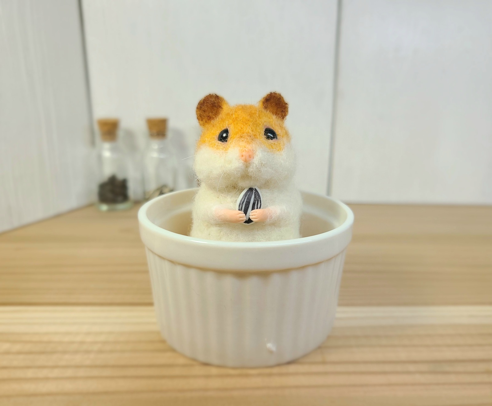 キンクマ ゴールデンハムスター 羊毛フェルト 羊毛フェルト