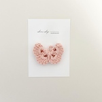 ［単品］"pink"Butterfly hairclip