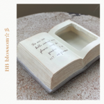 《可愛いBOOK本型 鉢 》シュシュブックポット 観葉植物 多肉植物 お花の寄せ植え ガーデニング ビオラ 多肉 247