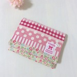 再5販*移動ポケット*お花*水玉*ボーダーパッチ*ポケットティッシュケース*137