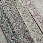インド刺繍リボン 花 
