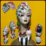 新作 インド綿 アラジンターバン ヘアターバン ヘアバンド ボヘミアン ヒッピー
