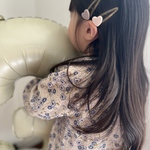 ♡loveシリーズ♡ カラフル可愛いヘアアクセサリー♡ キッズヘアゴム　ベビーヘアゴム　ぱっちんピン