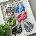☆新色☆バンダナのタッセル風ピアス