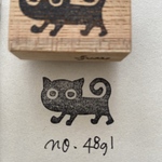 スタンプ   No. 4891 黒猫