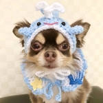 犬用＆猫用 クジラに変身🐳 帽子、被り物 海、夏