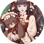 黒いたぬき様　人物ステッカー　ベッキー