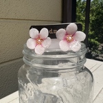桜のピアス