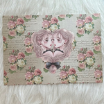 ciel様 七色の海様コラボ　デザインペーパー　双子❤️ハート