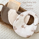 SALE!!egg baby bib 3set