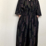 ◾︎miuchiumiさま購入品◾︎キモノ→ワンピース◾︎大島紬◾︎