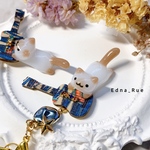 にゃんフェス🐱🎸ロックだニャ！🕺シャム猫🐾ストラップ(チャーム)  ジャンピング猫 レジン