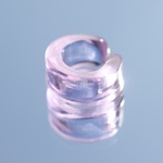 Ear cuff（Lavender Amethyst）：波動玉®【現品一点物】