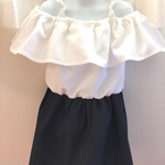 キッズ オフショルワンピース120