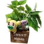 激レア！PUPPUぷっぷのげろことコラボ！かえるの皮をかぶった粉吹かける🐸おまえんち緑足りてるぅ？