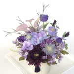 仏花  真珠の涙  蒼  （仏花、造花、お供え、お盆、お彼岸、母の日、敬老の日、納骨堂）